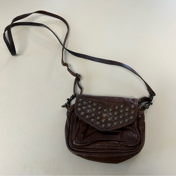 Leather Frye small crossover bag - Picture 1 of 4